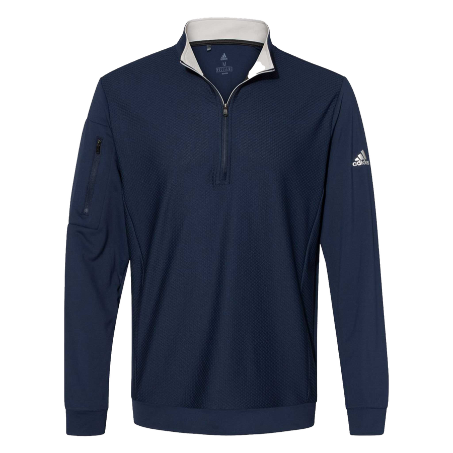 Performance Textured Quarter-Zip Pullover